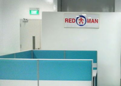 Acrylic Sign No drilling