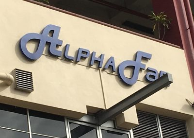 3D Signage (non-lighted)