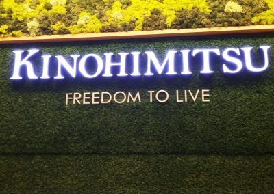 3D Signage front lit