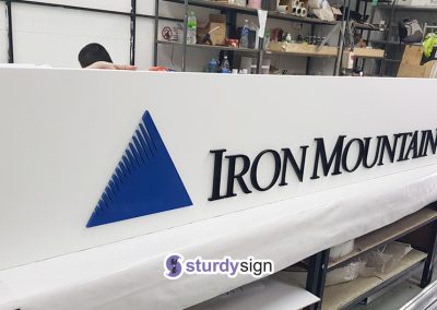 Iron Mountain Signage