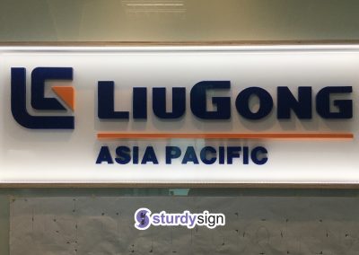 3D acrylic signage