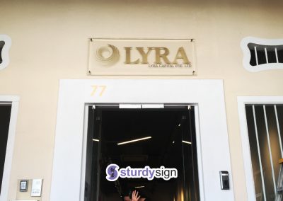 Clear Acrylic Signage