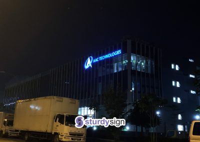 AAC technologies lighted signage