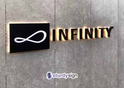 3d lighted signage