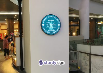 Lightbox round supplier